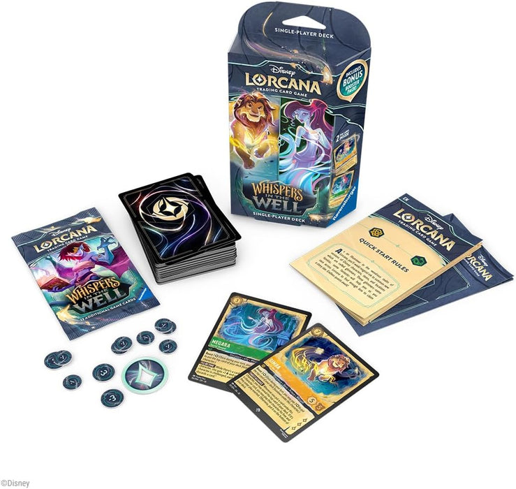 Lorcana: Whispers in the Well - Starter Deck B Simba y Meg En Ingles