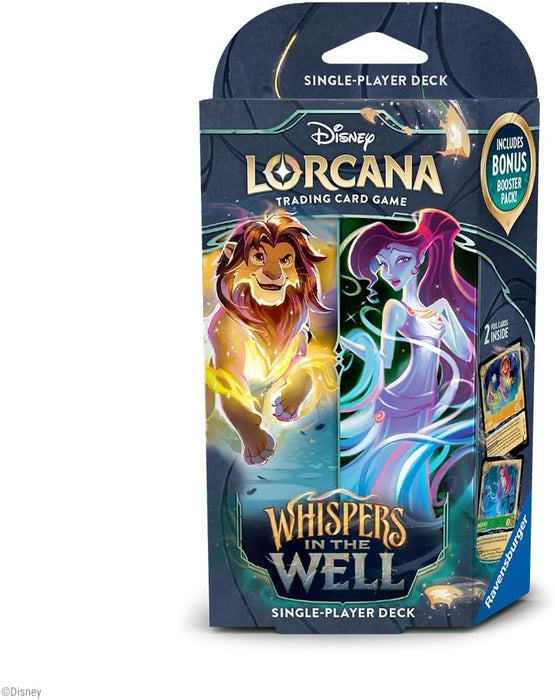 Lorcana: Whispers in the Well - Starter Deck B Simba y Meg En Ingles