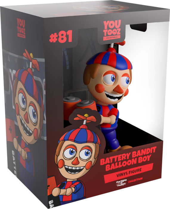 Youtooz Games: Five Nights At Freddys - Battery Bandit Balloon Boy