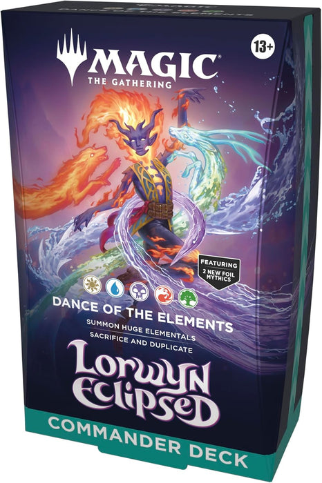 Magic: The Gathering Lorwyn Eclipsed - Commander Deck La danza de los elementos en Ingles