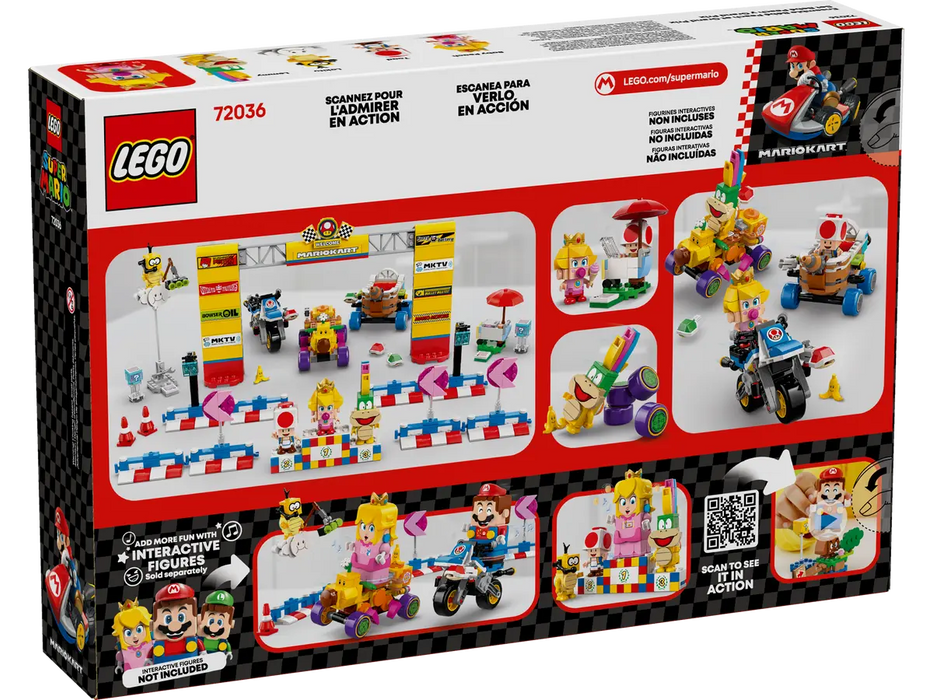 LEGO Super Mario Mario Kart: Set Bebe Peach y Grand Prix 72036