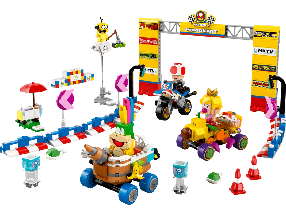 LEGO Super Mario Mario Kart: Set Bebe Peach y Grand Prix 72036