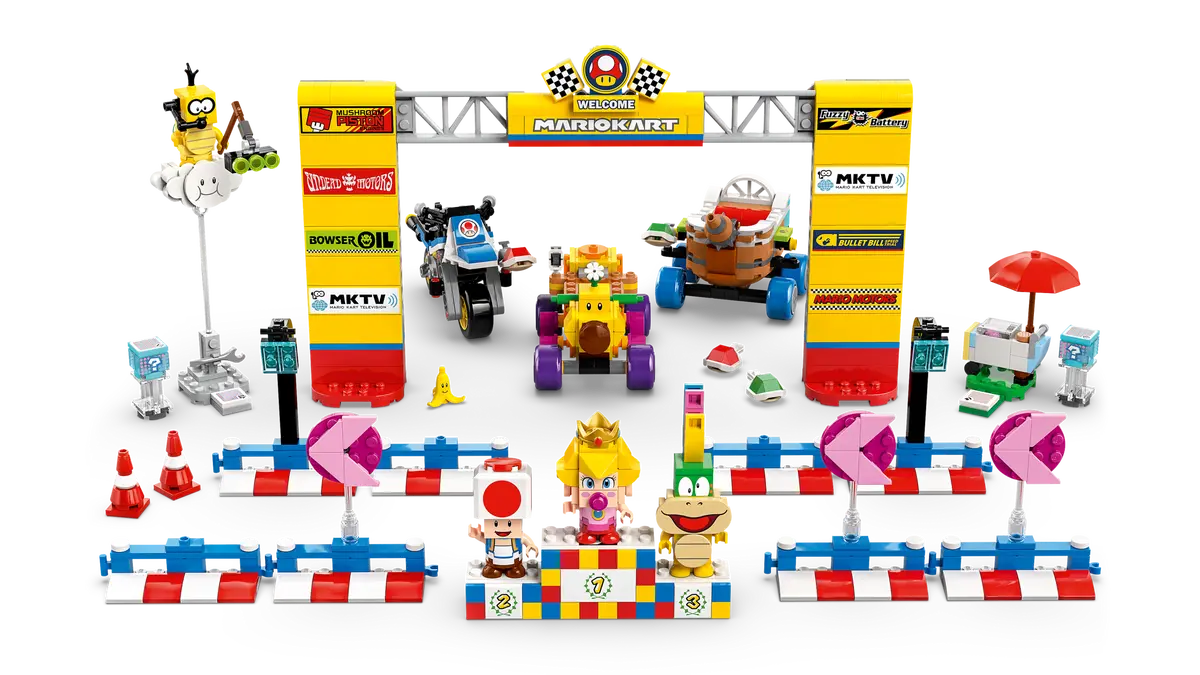 LEGO Super Mario Mario Kart: Set Bebe Peach y Grand Prix 72036