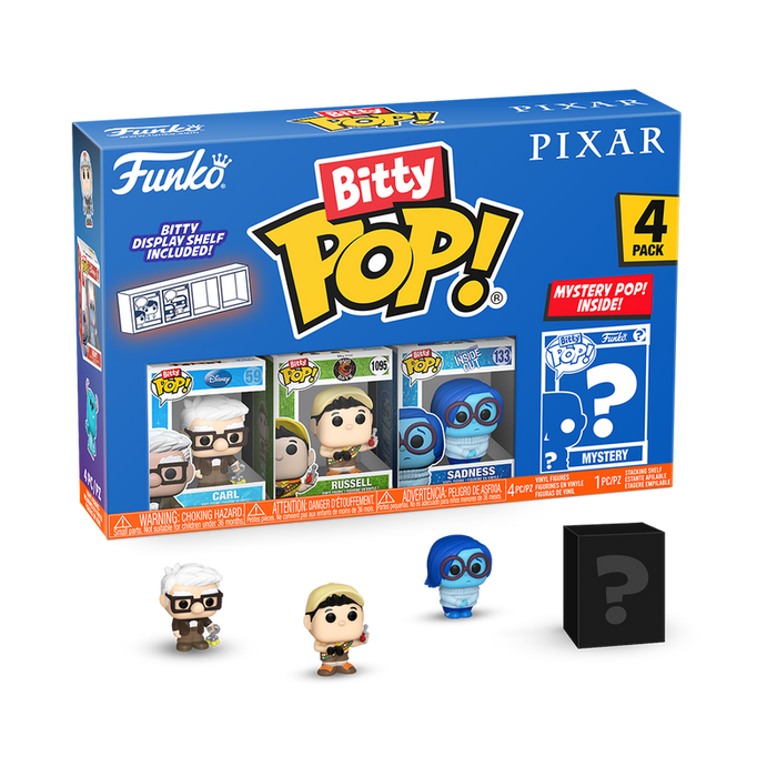 Funko Bitty Pop: Disney Pixar - Up 4 Pack