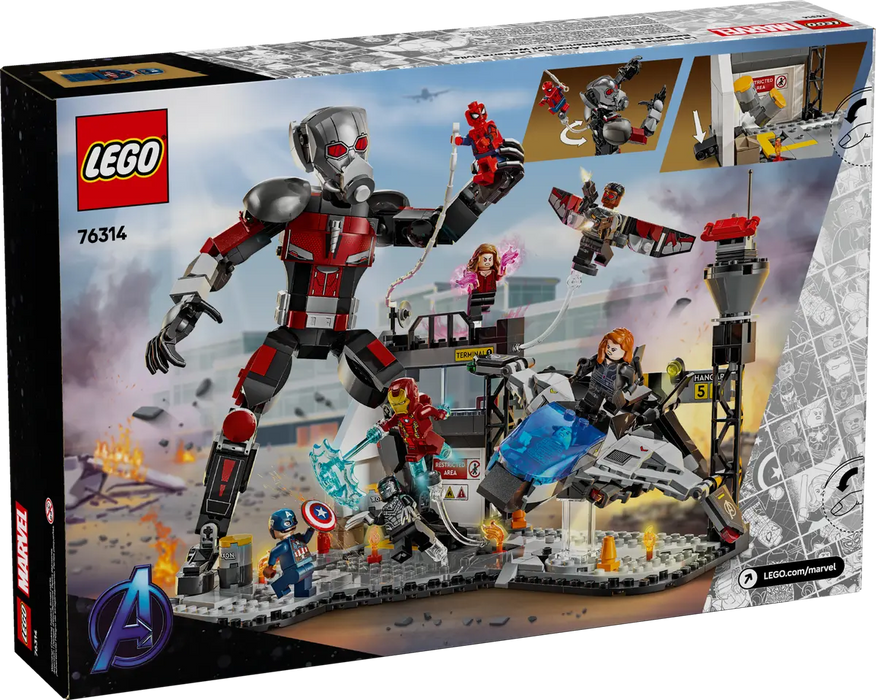 LEGO Super Heroes Marvel Gran Batalla de Capitan America: Civil War 76314