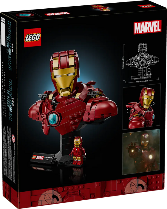 LEGO Super Heroes Marvel Busto de Iron Man MK4 76327