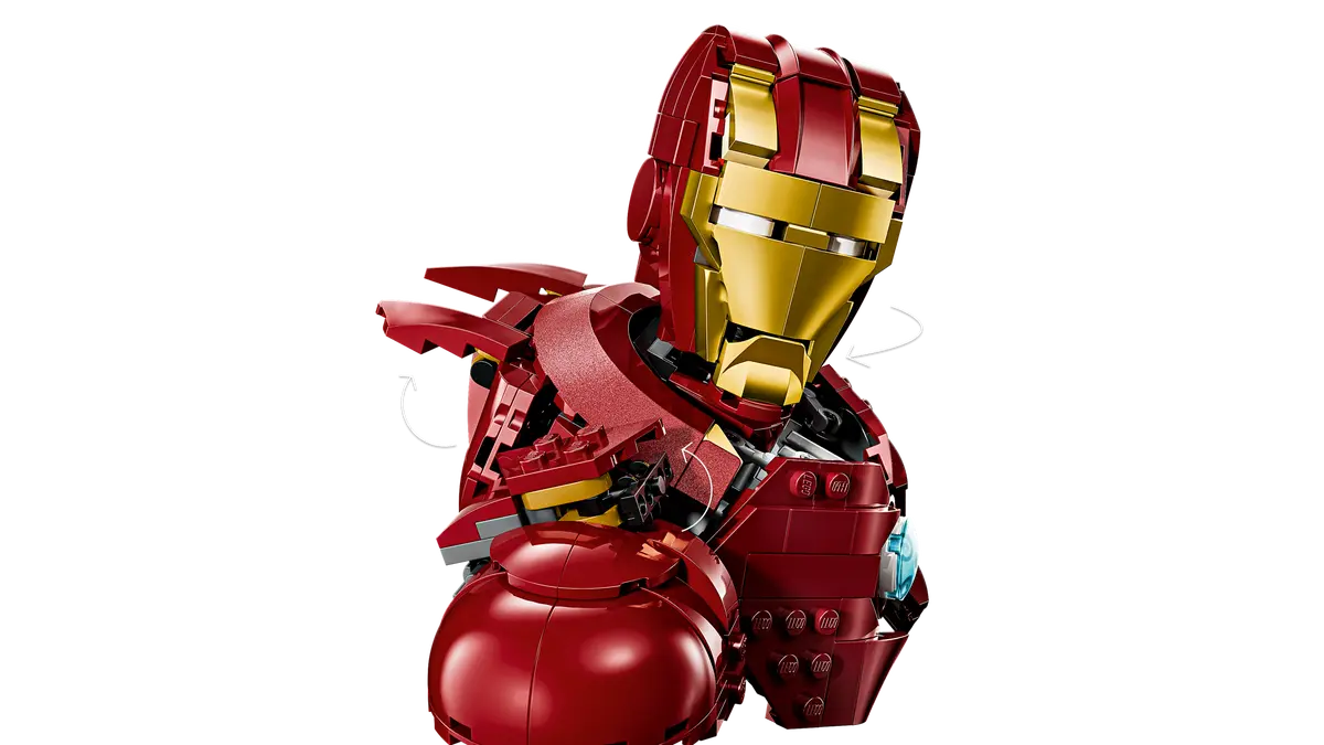 LEGO Super Heroes Marvel Busto de Iron Man MK4 76327