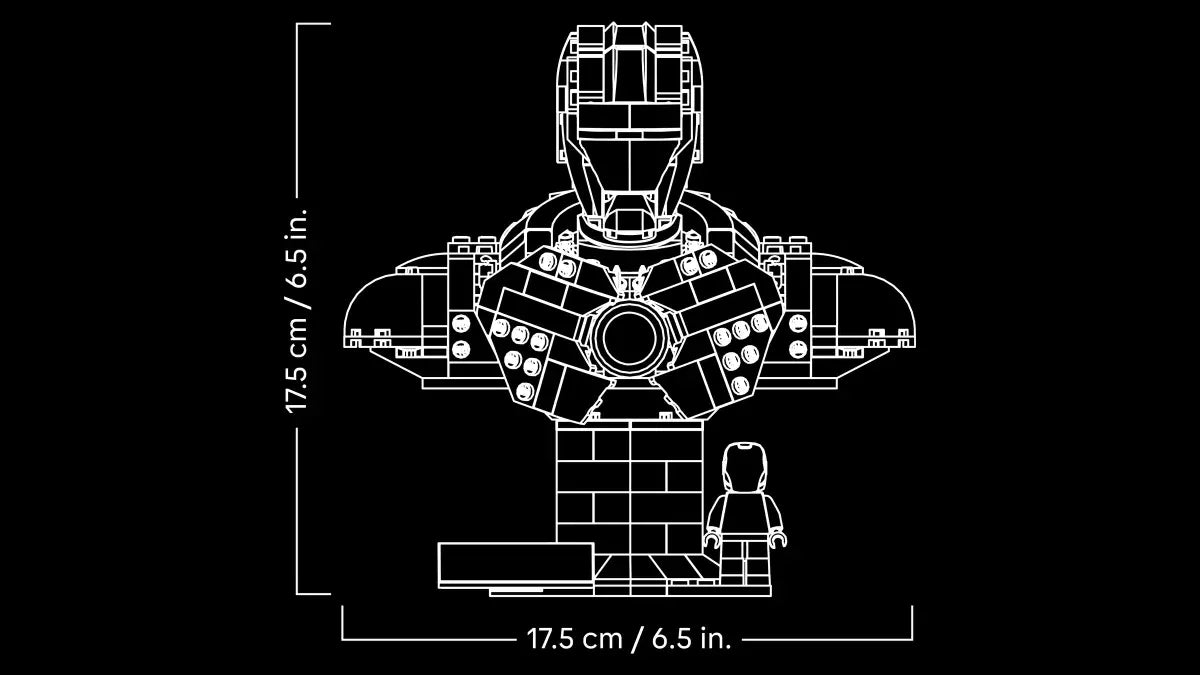 LEGO Super Heroes Marvel Busto de Iron Man MK4 76327