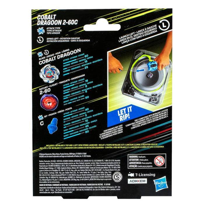 Beyblade X: Cobalt Dragoon 2-60C