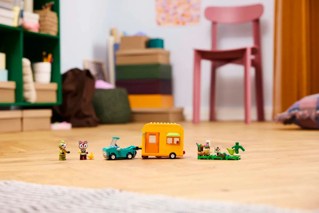 LEGO Animal Crossing Caravana de Gandulio y tienda de jardineria 77054