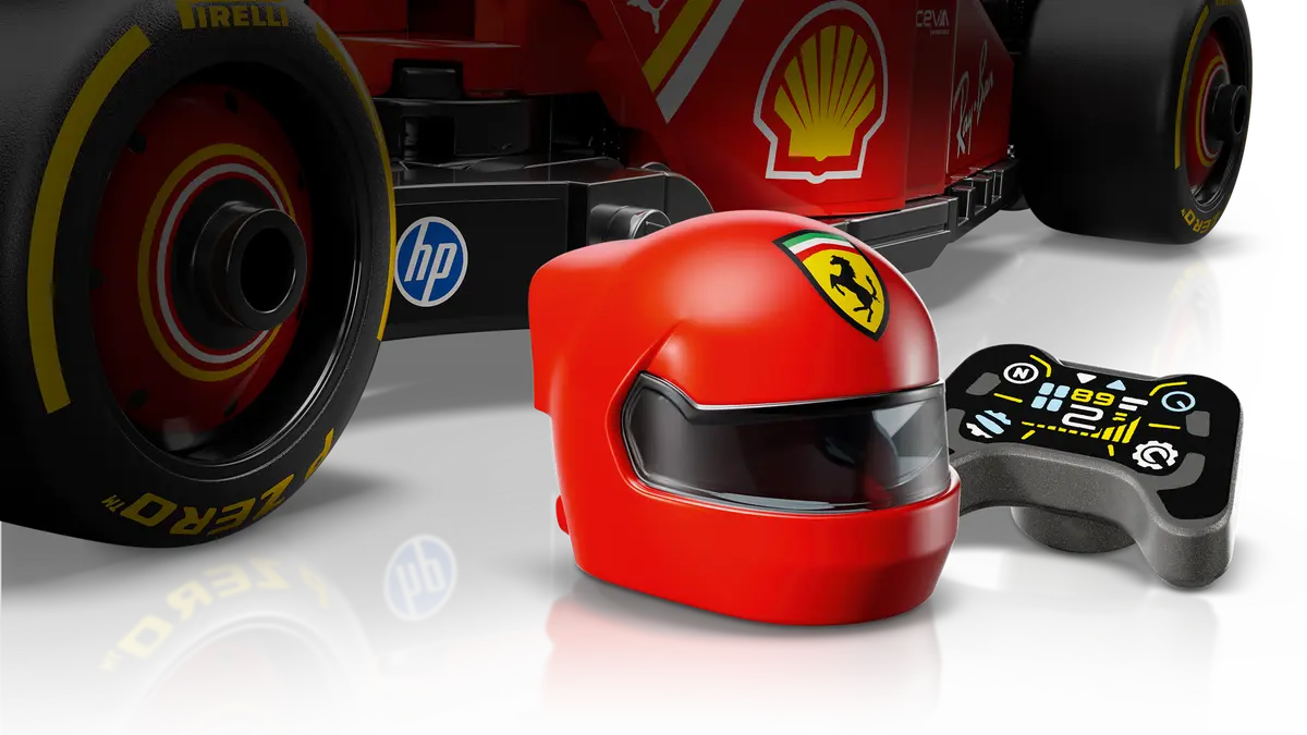 LEGO Speed Champions Coche de Carreras Ferrari SF-24 F1 77242