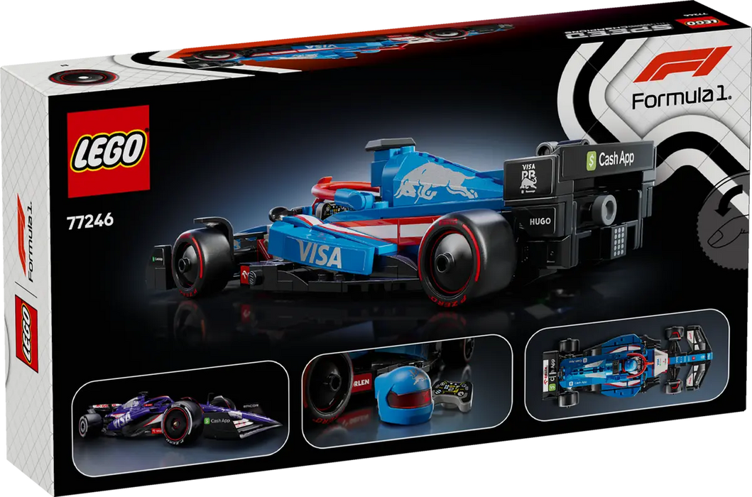 LEGO Speed Champions Coche de Carreras Visa Cash App RB VCARB 01 F1 77246