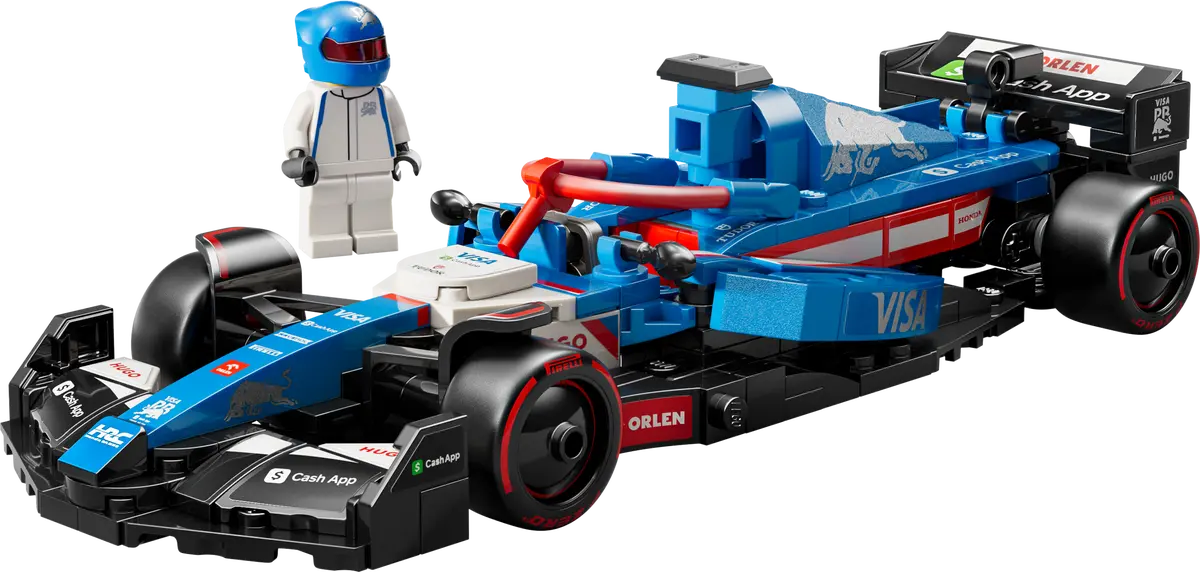 LEGO Speed Champions Coche de Carreras Visa Cash App RB VCARB 01 F1 77246