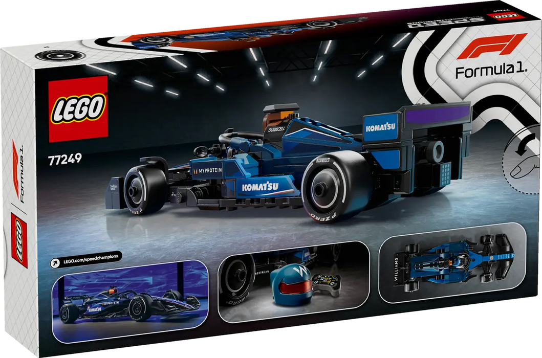 LEGO Speed Champions Coche de Carreras Williams Racing FW46 F1 77249