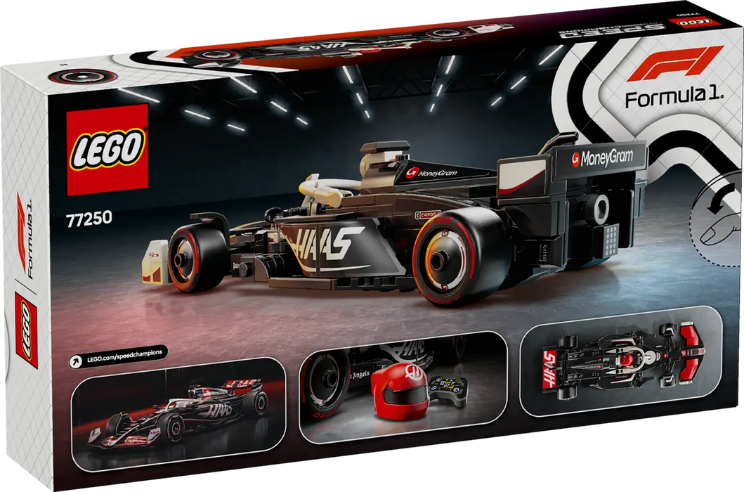 LEGO Speed Champions Coche de Carreras MoneyGram Haas F1 Team VF-24 77250