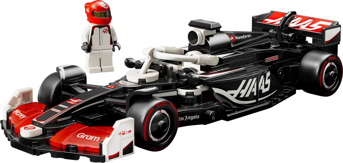 LEGO Speed Champions Coche de Carreras MoneyGram Haas F1 Team VF-24 77250