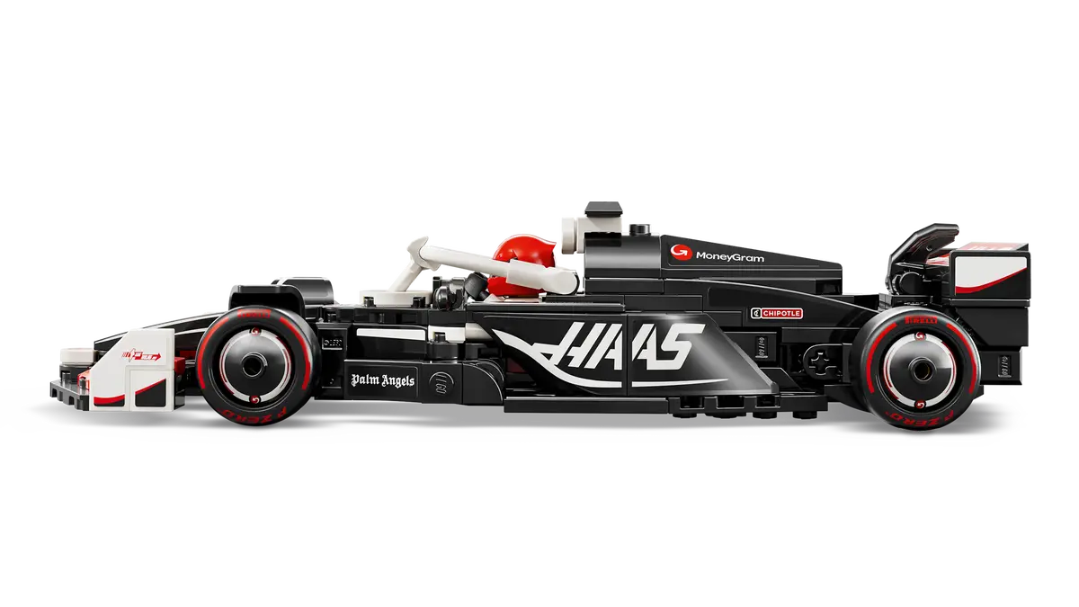 LEGO Speed Champions Coche de Carreras MoneyGram Haas F1 Team VF-24 77250