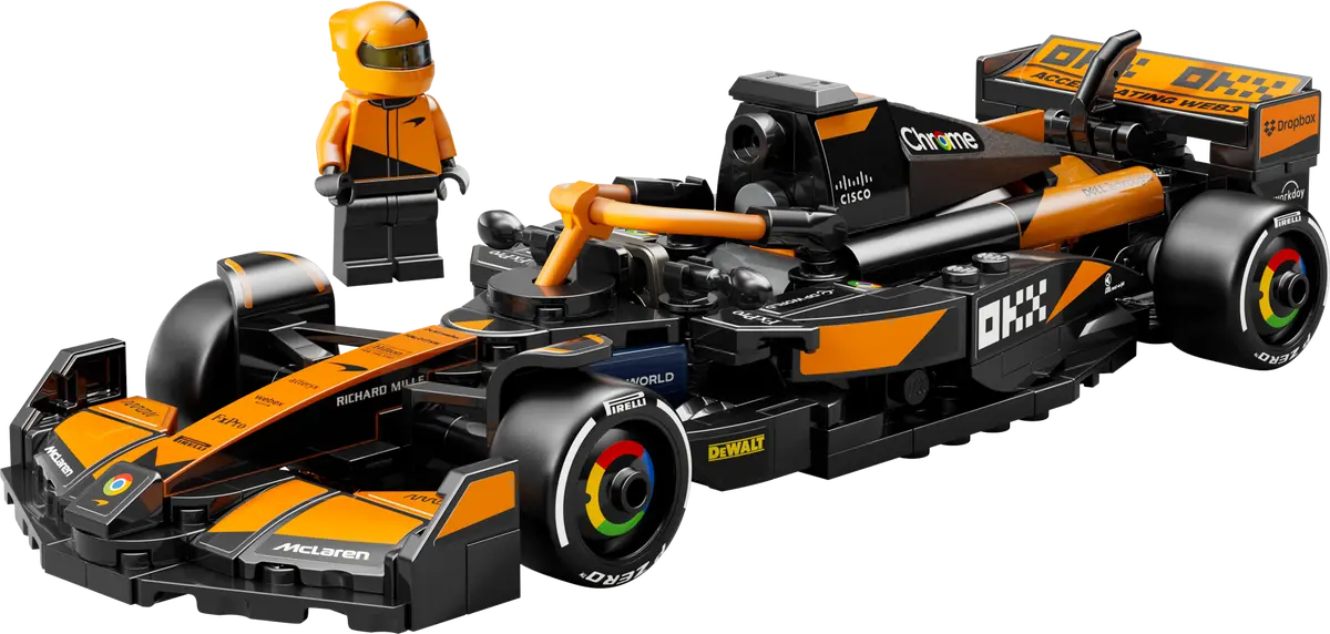 LEGO Speed Champions Coche de Carreras McLaren F1 Team MCL38 77251