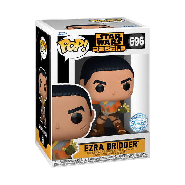 Funko Pop Star Wars: Rebels - Ezra Bridger Exclusivo