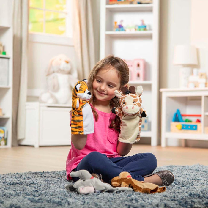 Melissa and Doug: Titeres - Amigos del Zoologico