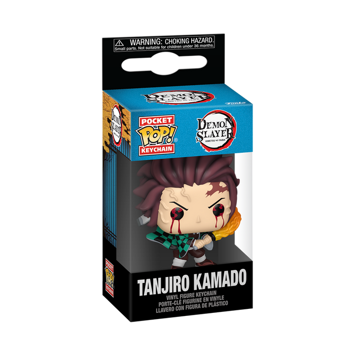 Funko Pop Keychain: Demon Slayer - Tanjiro Respiracion Solar Llavero