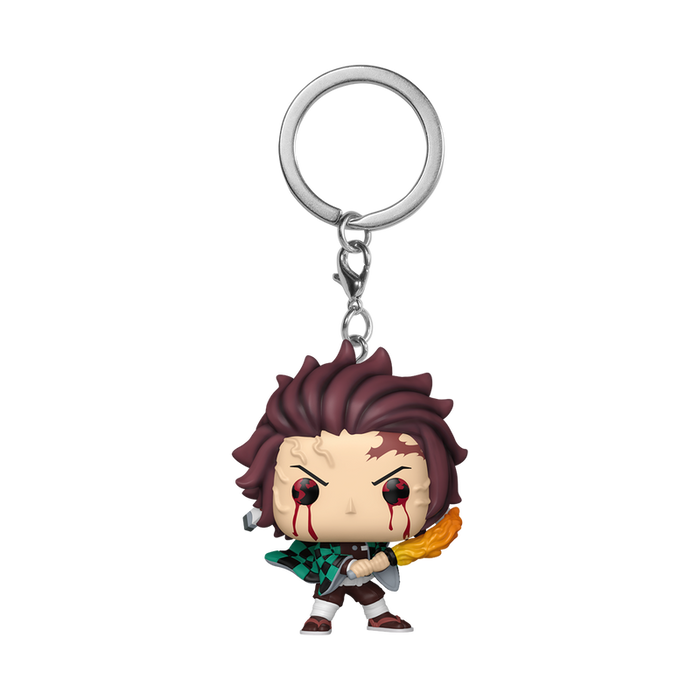 Funko Pop Keychain: Demon Slayer - Tanjiro Respiracion Solar Llavero