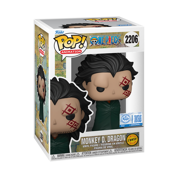 Funko Pop Animation: One Piece - Monkey D Dragon Exclusivo