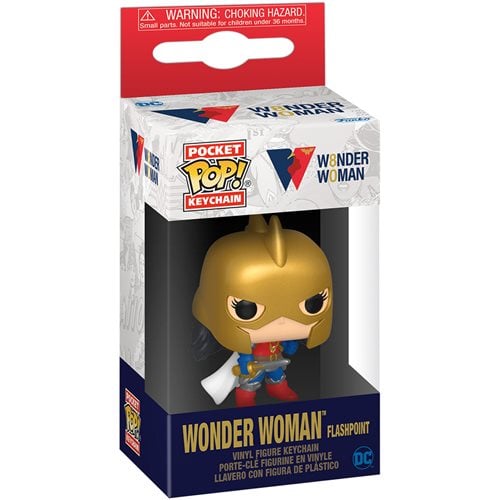 Funko Pop Keychain: Wonder Woman 80 - Wonder Woman Flashpoint Llavero