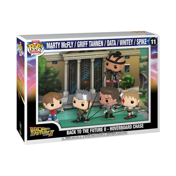 Funko Pop Moment Deluxe: Volver Al Futuro Parte II - Persecucion en Aeropatineta