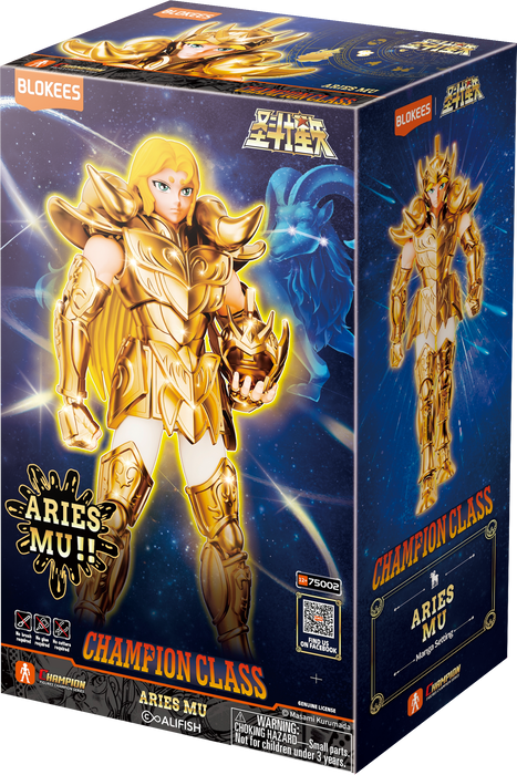 Blokees Saint Seiya Champion Class: Aries Mu Manga Setting 75002