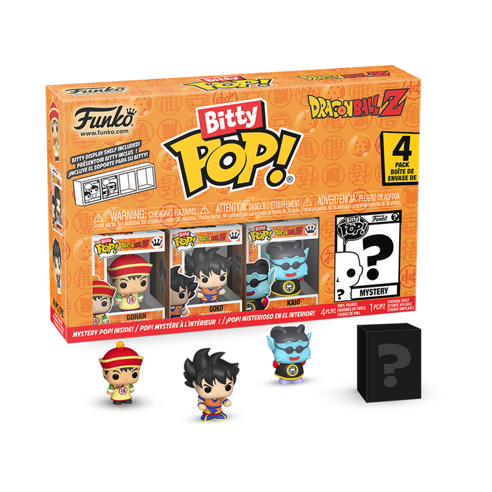Funko Bitty Pop: Dragon Ball Z - Gohan 4 Pack