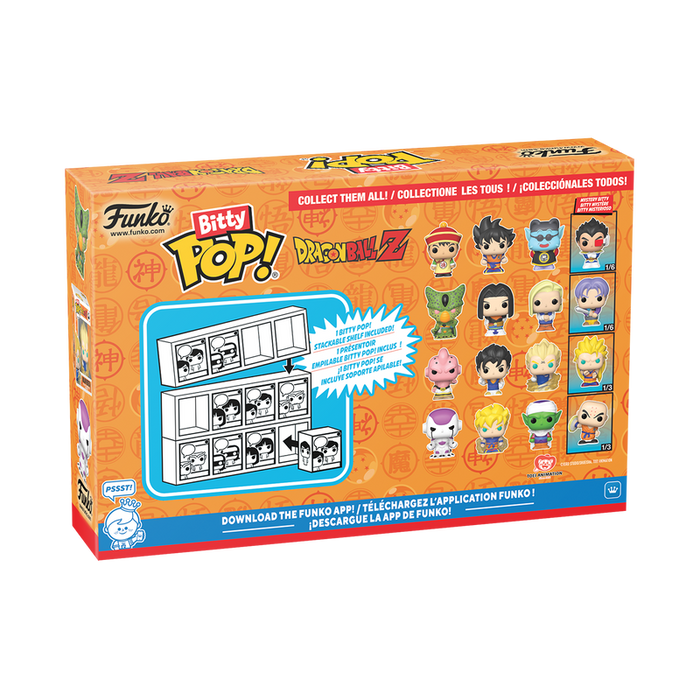 Funko Bitty Pop: Dragon Ball Z - Kid Buu 4 Pack