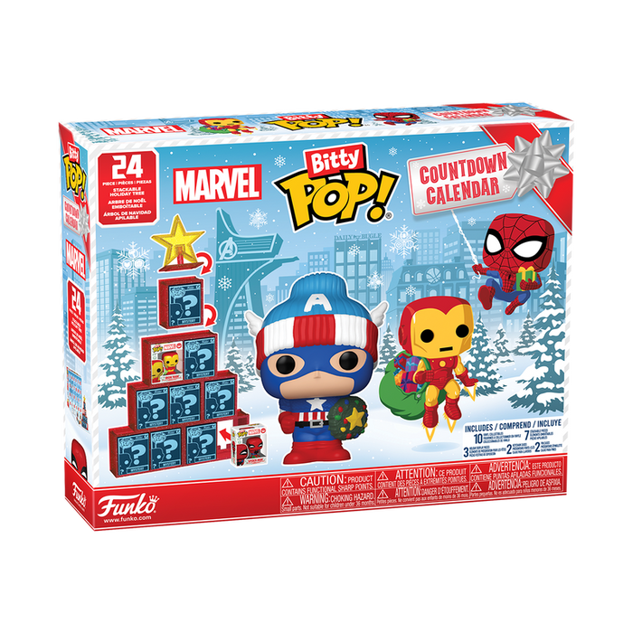 Funko Bitty Pop Countdown Calendar: Marvel Comics 24 Dias Navidad 2025