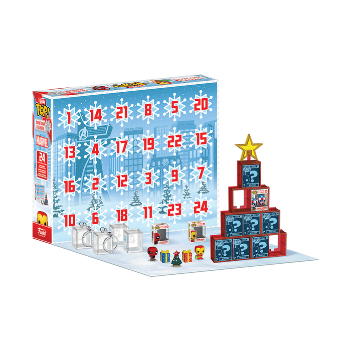 Funko Bitty Pop Countdown Calendar: Marvel Comics 24 Dias Navidad 2025