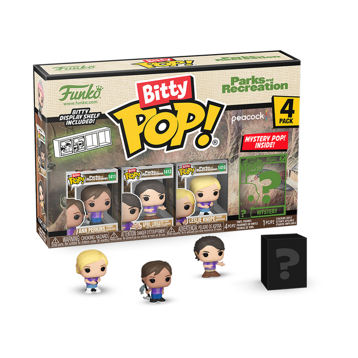 Funko Bitty Pop: Parks And Recreation - Goddess 4 Pack