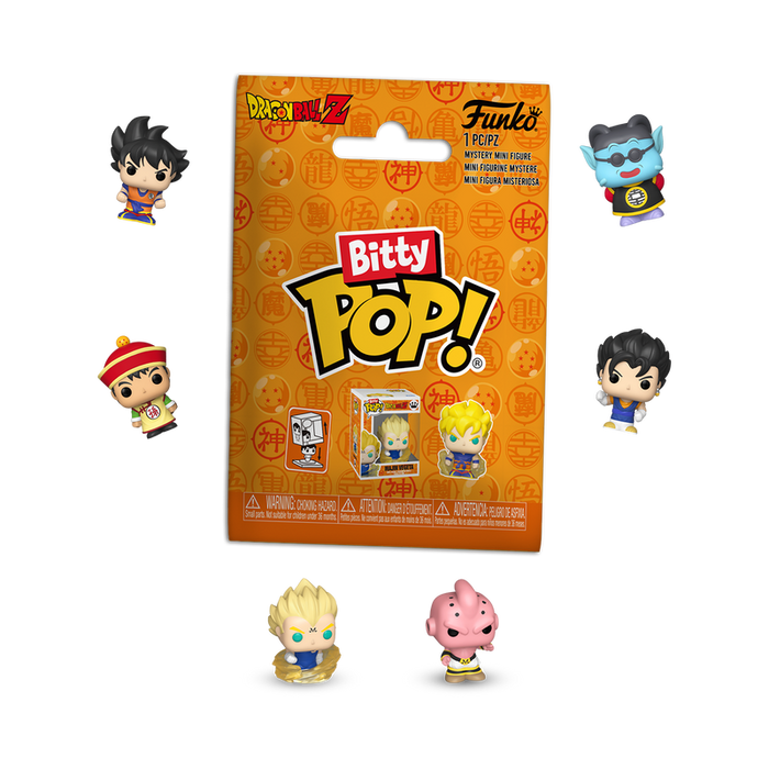 Funko Bitty Pop: Dragon Ball Z - Minifigura Sorpresa 12 Pack