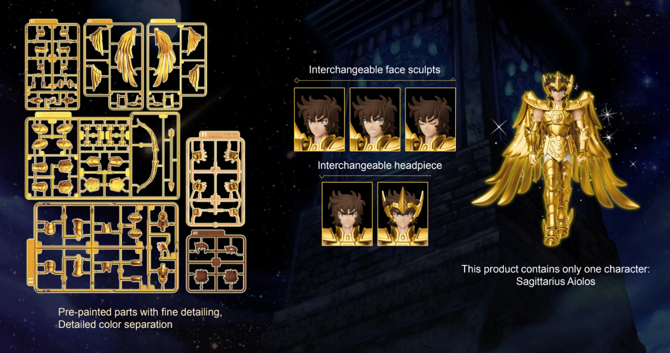 Blokees Saint Seiya Champion Class: Aiolos de Sagitario 75006