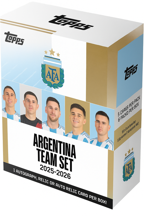 Topps Team Sets Argentina Focus 2025 2026: Hobby Box