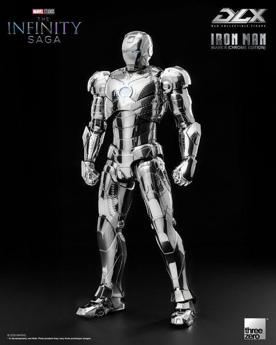 Threezero Dlx Series: Marvel The Infinity Saga - Iron Man Mark 2 Chrome Edition
