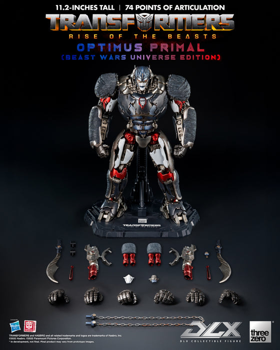 Threezero Dlx Series: Transformers Rise Of The Beasts - Optimus Primal