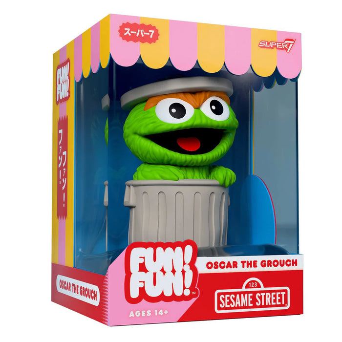 Super7 Fun Fun: Plaza Sesamo - Oscar El Gruñon
