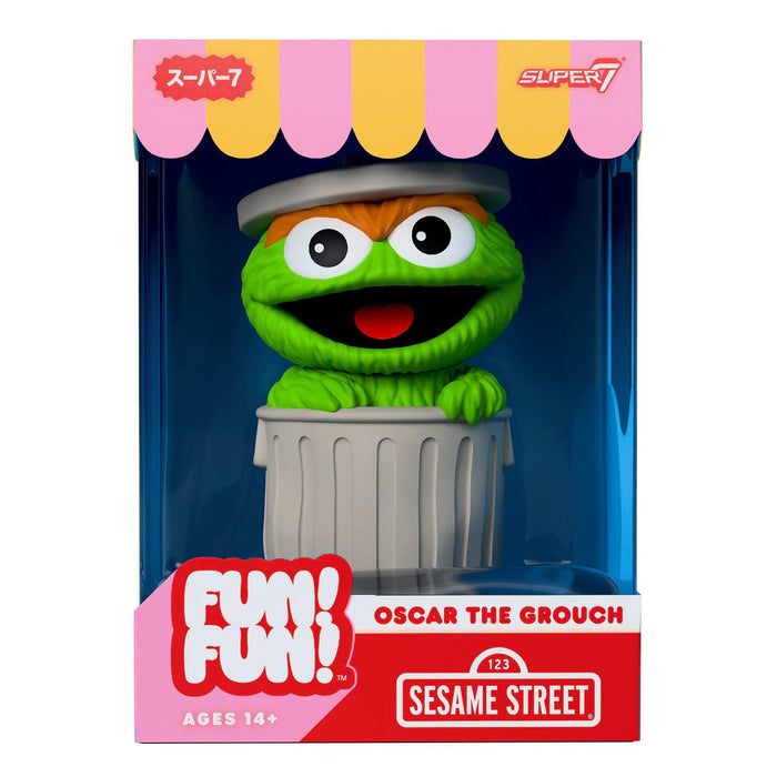 Super7 Fun Fun: Plaza Sesamo - Oscar El Gruñon