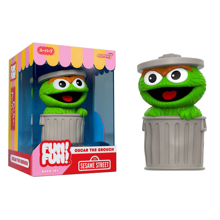 Super7 Fun Fun: Plaza Sesamo - Oscar El Gruñon