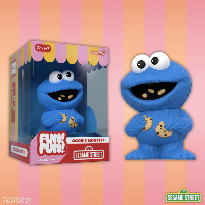 Super7 Fun Fun: Plaza Sesamo - Monstruo Comegalletas
