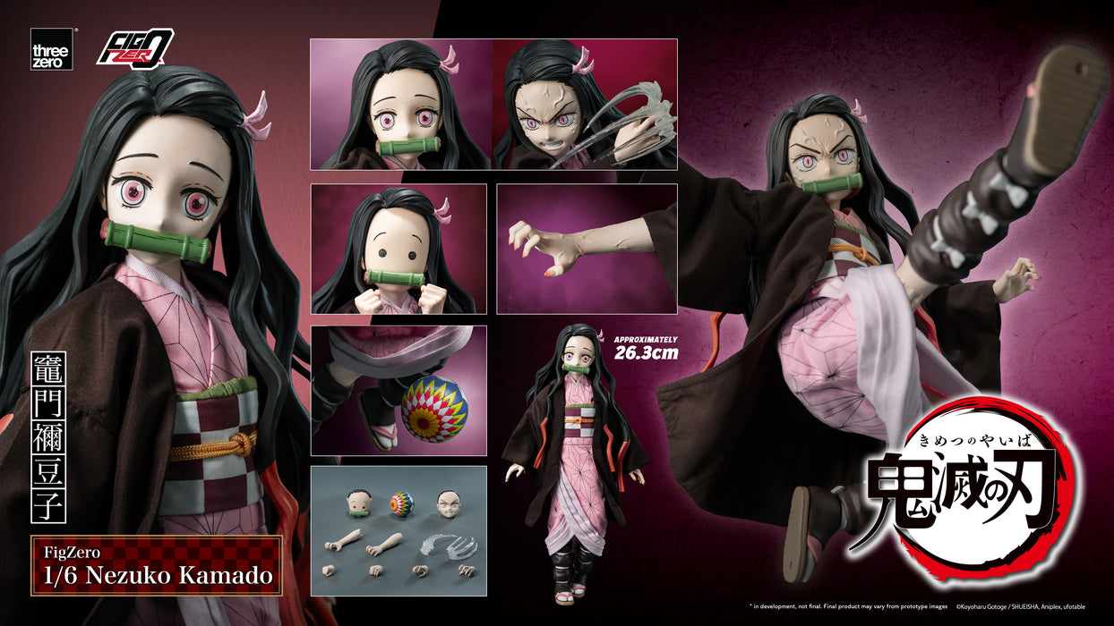 Threezero Figzero: Demon Slayer - Nezuko Kamado Escala 1/6