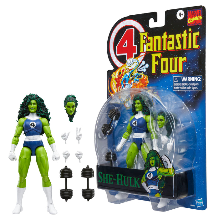 Marvel Legends Series: Los Cuatro Fantasticos - She Hulk