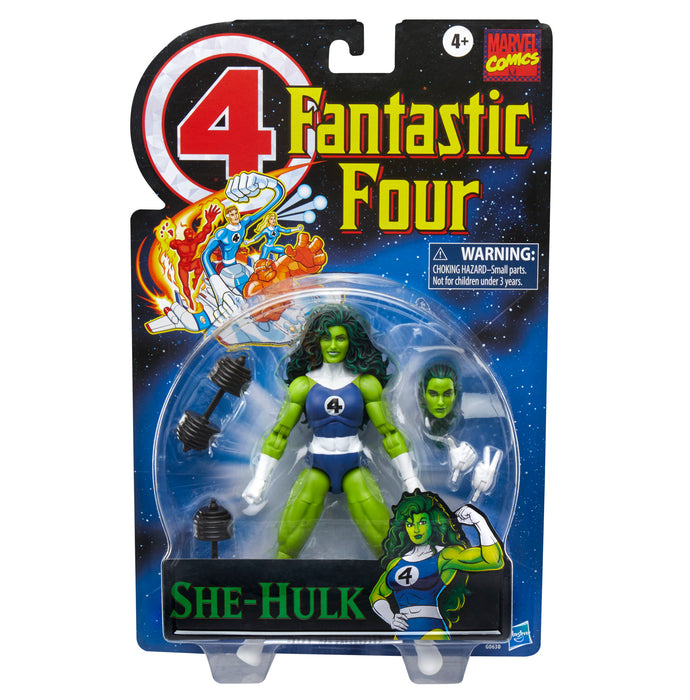 Marvel Legends Series: Los Cuatro Fantasticos - She Hulk