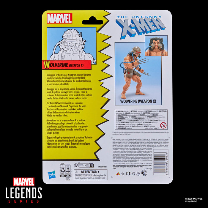 Marvel Legends Series: X Men - Wolverine Arma X