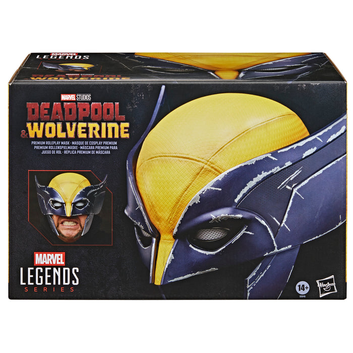 Marvel Legends Series: Deadpool Y Wolverine - Wolverine Casco Premium Replica