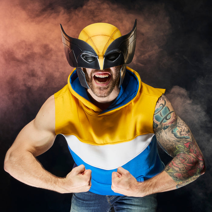 Marvel Legends Series: Deadpool Y Wolverine - Wolverine Casco Premium Replica
